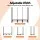 Gardeon 120cm Firewood Rack Black - Heavy-Duty Steel, 3 Sizes, Ventilated Design, 200kg Capacity, Includes 4 Tools