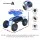 Gardeon Rolling Garden Seat 360° Swivel Adjustable Height 46–56 cm Steel Frame Up to 150 kg Capacity