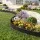 Green Fingers Flexible Garden Edging 10 x 2027cm Black Polypropylene with Nails for Lawn Borders and Paths