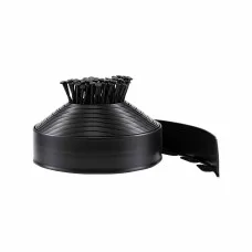 Green Fingers Flexible Garden Edging 10 x 2027cm Black Polypropylene with Nails for Lawn Borders and Paths