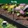 Green Fingers Flexible Garden Edging 10 x 2027cm Black Polypropylene with Nails for Lawn Borders and Paths