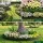 Green Fingers Flexible Garden Edging 10 x 2027cm Black Polypropylene with Nails for Lawn Borders and Paths