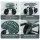 Gardeon 360° Swivel Rolling Garden Seat, Adjustable Height, Heavy Duty Steel Frame, All-Terrain Wheels, 150kg Capacity