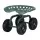 Gardeon 360° Swivel Rolling Garden Seat, Adjustable Height, Heavy Duty Steel Frame, All-Terrain Wheels, 150kg Capacity