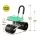 Gardeon Rolling Garden Work Seat 130kg Adjustable Height 360° Swivel Green