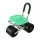 Gardeon Rolling Garden Work Seat 130kg Adjustable Height 360° Swivel Green