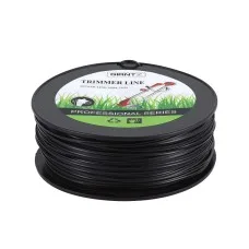 Giantz 100M 3.0mm Star Nylon Whipper Snipper Trimmer Line Cord Black PA6 Durable Heat & Break Resistant