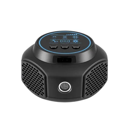Gardeon Ultrasonic Rat Repeller 360 Degree 4 Modes 25kHz-65kHz USB Type-C Black Indoor Pest Repeller
