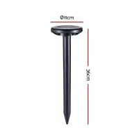 Gardeon Snake Repeller 10X Ultrasonic Solar Powered, Weatherproof, Safe, Humane, Zero Operating Cost, 706m² Coverage