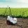 Giantz 100L Weed Sprayer Trailer with 3M Boom, 100PSI Pump, Handheld Nozzle, Foldable Design, Rustproof Frame, 4