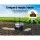 Giantz 100L Weed Sprayer Trailer with 3M Boom, 100PSI Pump, Handheld Nozzle, Foldable Design, Rustproof Frame, 4