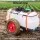 Giantz ATV Garden Trailer 150kg Tow-Behind Cart with 40cm Pneumatic Tyres Black