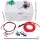 Giantz 50L ATV Weed Sprayer, 80 PSI, 3 Nozzles, 6m Hose, 12V Battery Compatible, Rustproof Design for Eff