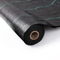 Instahut 0.915x50m Heavy Duty Weed Mat - UV Resistant, Porous Woven Fabric for Effective Weed Control, Easy to Cut
