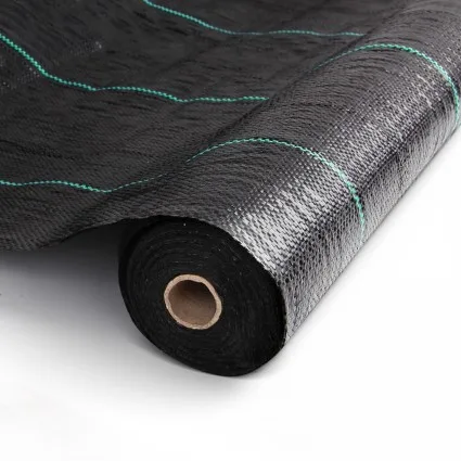 Instahut 2x50m Weed Mat 110GSM - Heavy-Duty, UV-Resistant, Porous Design for Effective Weed Control & Soil Health