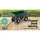 Gardeon Garden Cart Dump - 270kg Capacity, 75L, Rust Resistant, 85° Tip, Pneumatic Tyres, Green - Ideal for Heavy Loads