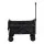Gardeon Folding Garden Cart: Steel Frame, Oxford Cloth, 360° Wheels, Adjustable Handle, 32kg Capacity, 35x59x58cm, Black