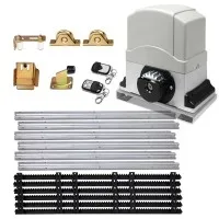 LockMaster 1200KG 6M Electric Sliding Gate Opener with Safety Features, Remote Controls, and Weather-Resistant Design