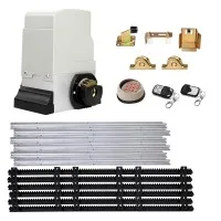 LockMaster Electric Sliding Gate Opener 1800KG 6M Rail with Keypad, Remote Controls, and Auto-Close Feature