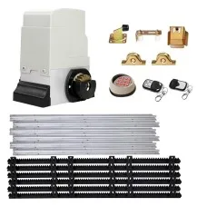 LockMaster Electric Sliding Gate Opener 1800KG 6M Rail with Keypad, Remote Controls, and Auto-Close Feature