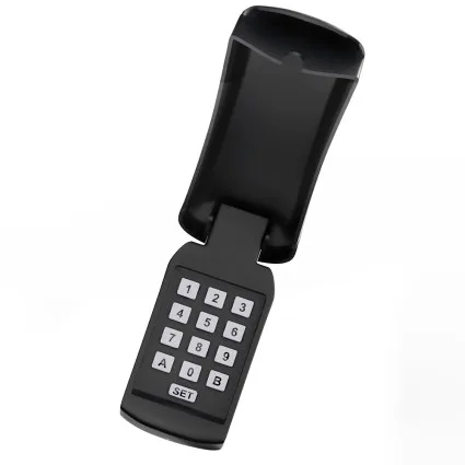 LockMaster Universal Wireless/Wired Keypad for Gate Openers, 64-User Support, IP55 Water-Resistant, LED Backlight