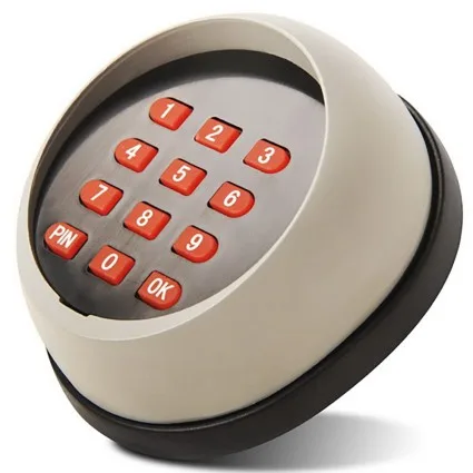 LockMaster Wireless Keypad Control for Gate Openers - Programmemable Security with LED Backlight & 10m Range
