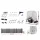 LockMaster 1200KG Electric Sliding Gate Opener, 4M Length, 450W Motor, Auto-Close, Safety Features, 3 Remotes