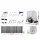 LockMaster Automatic Sliding Gate Opener Kit - 6M Length, 1200KG Capacity, Eco-Friendly, Safe, with Remote Control
