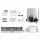 LockMaster Automatic Sliding Gate Opener Kit: 4M, 1800KG Capacity, 550W Motor, Remote Control, Auto-Close, Durable Build