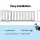 LockMaster Automatic Sliding Gate Opener Kit: 4M, 1800KG Capacity, 550W Motor, Remote Control, Auto-Close, Durable Build