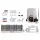 LockMaster Automatic Sliding Gate Opener Kit, 6M, 1800KG Capacity, 550W Motor, Smooth Operation, Easy Installation