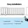 LockMaster Automatic Sliding Gate Opener Kit, 6M, 1800KG Capacity, 550W Motor, Smooth Operation, Easy Installation