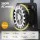 LockMaster 4M 800KG Solar Gate Opener Kit with Safety Stop, Auto-Close, 3 Remotes, IP44 Weather-Resistant Control Box