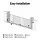 LockMaster 4M 800KG Solar Gate Opener Kit with Safety Stop, Auto-Close, 3 Remotes, IP44 Weather-Resistant Control Box