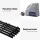 LockMaster Solar Sliding Gate Opener Kit - 800KG Capacity, 6M Length, Auto-Close, Obstruction Detection, Remote Control