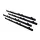 LockMaster Heavy Duty Sliding Gate Opener Rack Kit - 4x1M Nylon-Reinforced Steel Core, Ultra-Quiet, Black, Easy Install