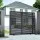 LockMaster Heavy Duty Sliding Gate Opener Rack Kit - 4x1M Nylon-Reinforced Steel Core, Ultra-Quiet, Black, Easy Install