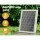 LockMaster Solar-Powered Automatic Sliding Gate Opener Kit, 600KG Capacity, 6M Length, 10W Solar Panel, 3 Remotes