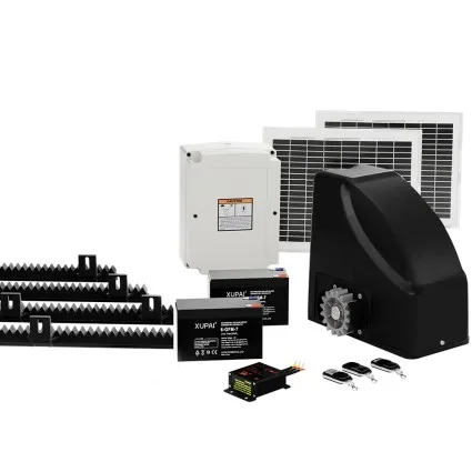 LockMaster 600KG Solar Sliding Gate Opener Kit – 6m Length, 20W Solar, Safety Features, 3 Remotes, Eco-Friendly