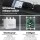 LockMaster Solar Gate Opener - 600KG, 5.5m, 20W Solar Panel, Auto-Close, Safety Reverse, Weatherproof, 1-Year Warranty