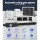 LockMaster Solar Swing Gate Opener 500kg 24V with 10W Solar Panel and 2 Remotes for 5.5m Gates