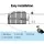 LockMaster Solar Swing Gate Opener 500kg 24V with 10W Solar Panel and 2 Remotes for 5.5m Gates