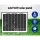 LockMaster Dual Swing Gate Opener 800KG with 10W Solar Panel, Auto-Close, Safety Reverse, and Weather Resistant Features