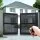 LockMaster Double Swing Gate Opener Kit - 800KG Capacity, 5.5m Width, 24V Motor, Dual Remote, Weatherproof Box