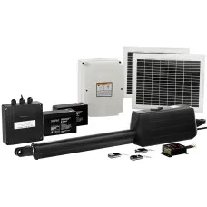 LockMaster Solar Gate Opener 20W: Automatic, Eco-Friendly, Handles 300KG & 5M, Includes 3 Remotes & Safety Features