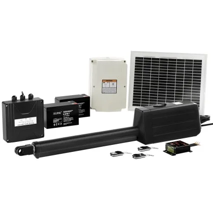 LockMaster Solar Gate Opener 300KG 5M - Eco-Friendly, Auto-Close, Obstruction Detection, 1-Year Warranty
