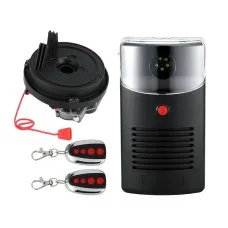 LockMaster 250N Garage Roller Door Opener - Quiet 220V Motor, Auto Safety Reverse, Remote Access, Easy Install, LED Light