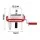 Giantz Electric Fence Reel, Geared 3:1 Ratio, 500m Polywire Capacity, Galvanised Frame, UV Resistant, White