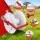 Giantz Electric Fence Reel, Geared 3:1 Ratio, 500m Polywire Capacity, Galvanised Frame, UV Resistant, White
