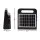 Giantz 5km Solar Electric Fence Energiser Charger, 0.15J, 6KV Output, 6V 7Ah Battery, Waterproof, for Farm Liv